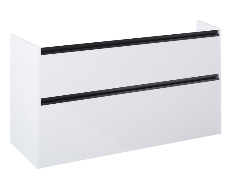 Roca Gap Pro Szafka łazienkowa 120 cm z 2 szufladami niebieski mat (A857906538)